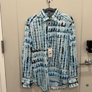 NWT ONE OF A KIND ROBERT GRAHAM MEN DRESS SHIRT